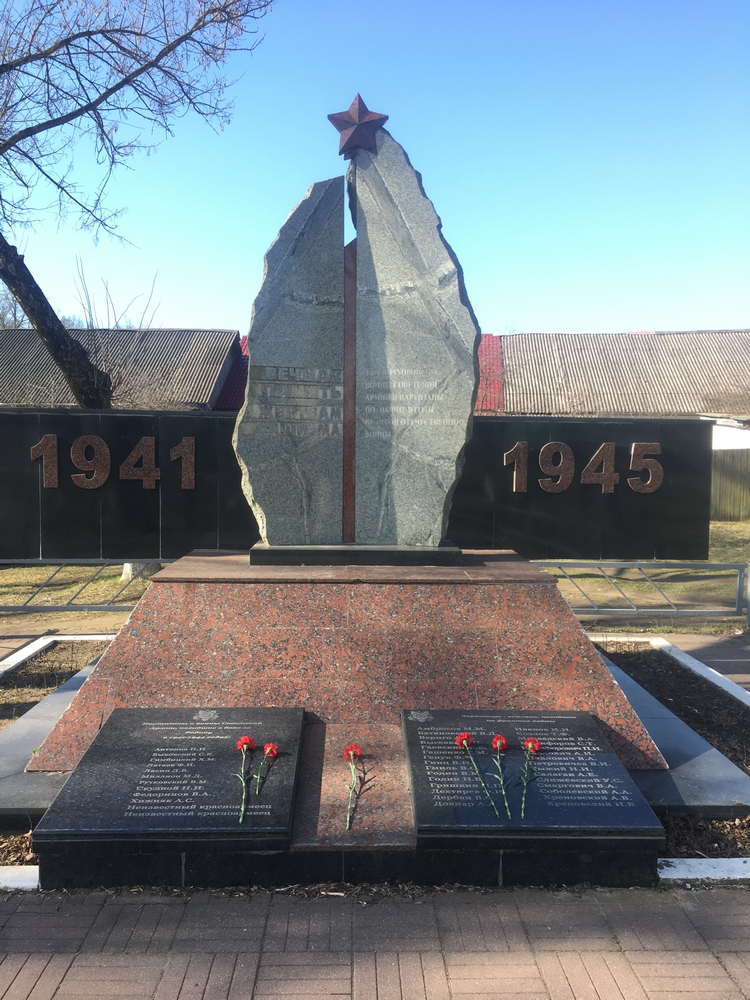 Братская могила воинов Советской Армии и партизан №1621